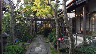 こじんまりしてますが風情がありました