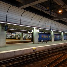 ストックホルム中央駅のホーム