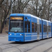 ストックホルムのトラム