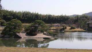 園内絶景庭園