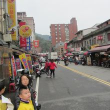 瑞芳駅から見た市街
