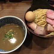 蒲田でイチオシの濃厚煮干しスープが売りのつけ麺屋さん。チャーシューも絶品。