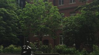 草花が楽しめる憩いの