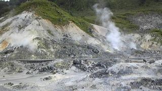 効能が感じられる強酸性温泉