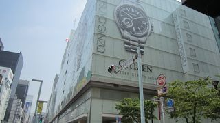 双ガラス張のデパート