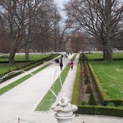 きれいなフランス式庭園