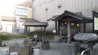 石段街の休憩ポイント