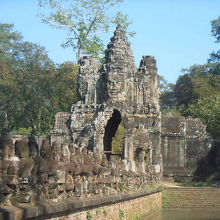 アンコールトム南大門の遠景