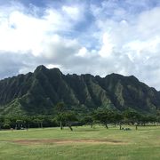 山々が美しい静かに過ごせる公園