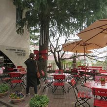 雰囲気抜群のカフェ