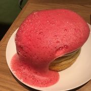 見たことないパンケーキ!