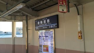 近隣には、大きな商店街も有って、多くの利用者でごったがえしているそんな駅です。ぜひ