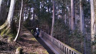 初めての奥社へ