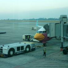 機頭のくちばしがノックエアーのトレードマークです。