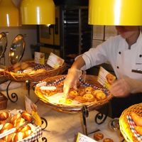 朝食パンコーナー