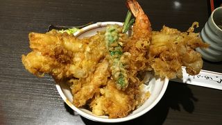 レディース向け天丼