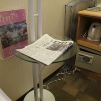 情報誌や新聞（フロントにあります）も読めます