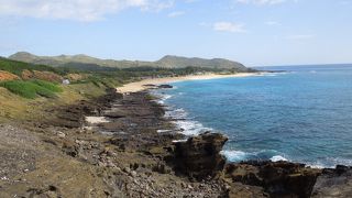 海岸線が綺麗