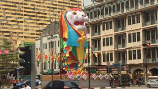 中秋節の飾り付け