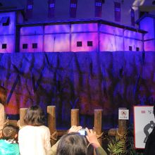 車いすの母も撮影します。