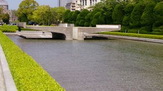 穏やかな水面が印象的です