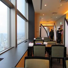 「JRタワーホテル日航札幌」の35階にある「丹頂」です