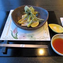 天麩羅をいただいてから…