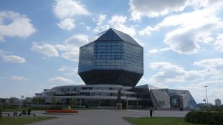 展望台のある図書館