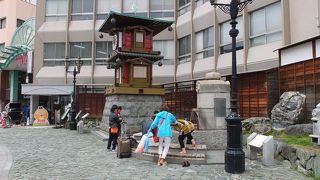 温泉浴を手軽に楽しめる