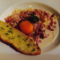 ここのカルボナーラは絶品です☆