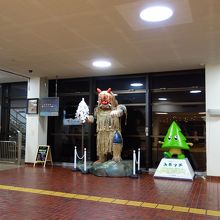 1階にはなまはげもいる