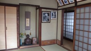夏目漱石の思い出が残る部屋