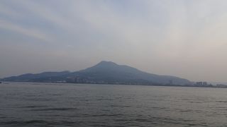 曇に隠れて夕日が見れなかった・・・残念