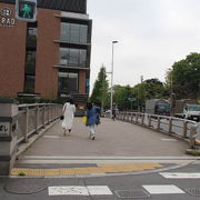 目白駅前の橋