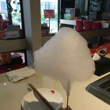 サービスの綿菓子