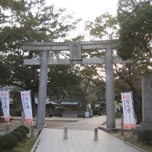 境内入口の鳥居