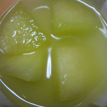 じゃーん　メロン〜　さわやか〜