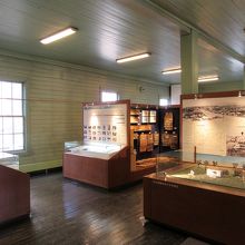 １階では、時計台や札幌農学校の歴史が学べます