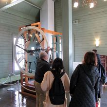 時計台の仕組みも勉強できます