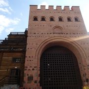 かつてのキエフの街の入り口