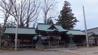 高島城の中に。