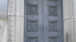 北のウォール街の一角