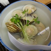 ハマグリの酒蒸し