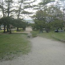 本丸の現在のようすです。