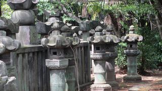 柵があり入れません