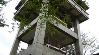 加治丘陵の展望台