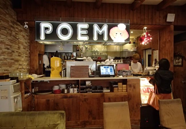 明洞にありながら、ゆっくりと落ち着けるカフェ。