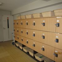 温泉のロッカー