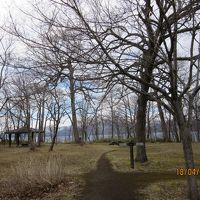 ホテル外の散歩道