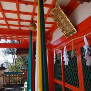 高台の神社